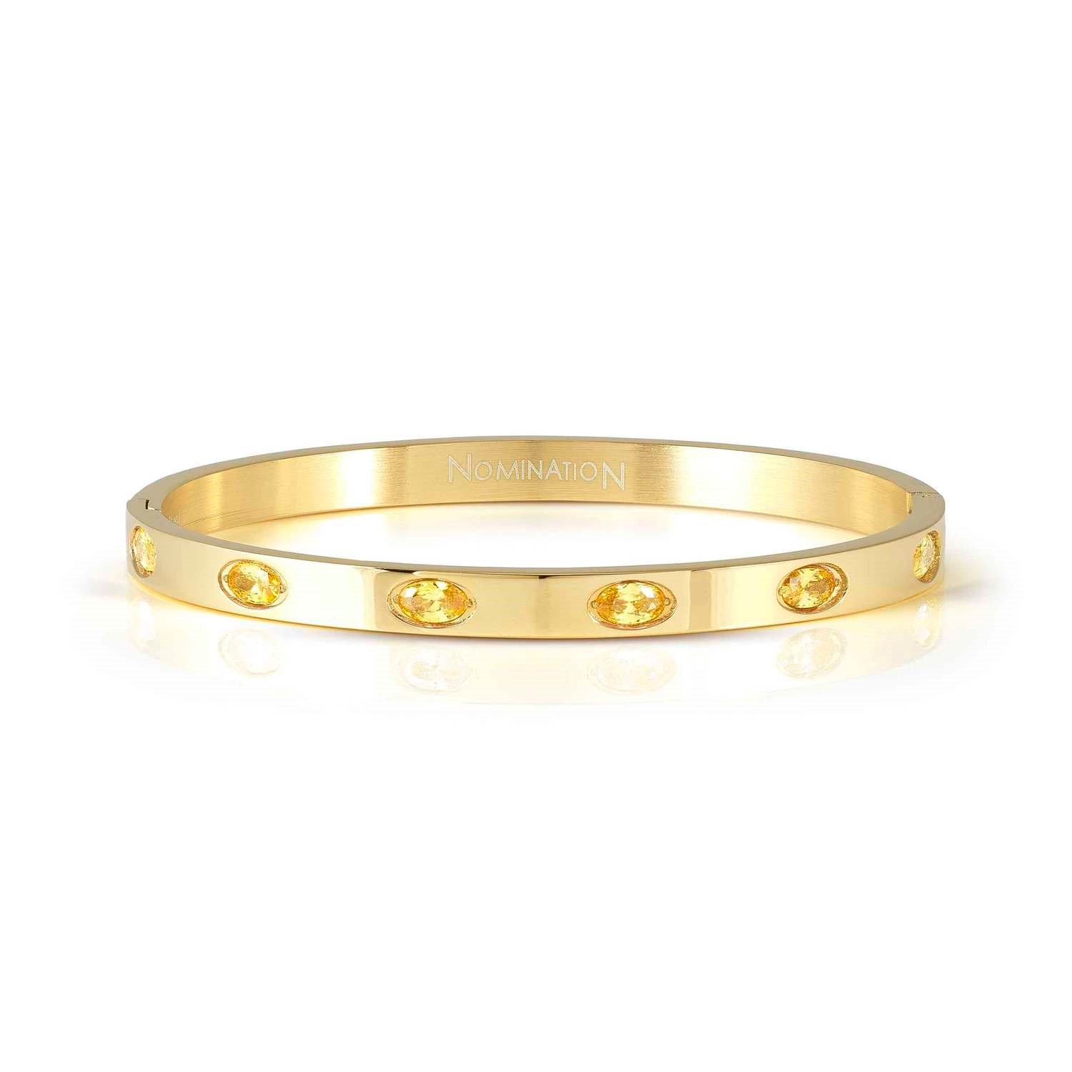 Pretty Bangles 029516 023 Sarı Zirkon Taşlı Bileklik Small