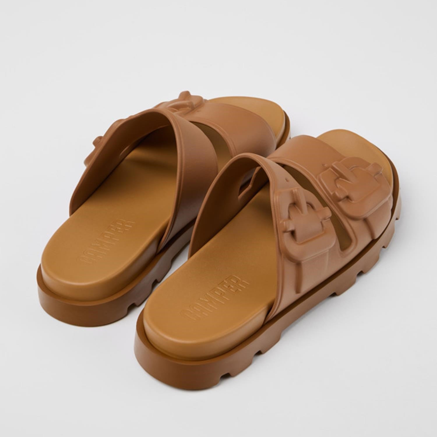 Camper Brutus Sandal Kahverengi Erkek Sandalet CMPK101046-002 CMP.004