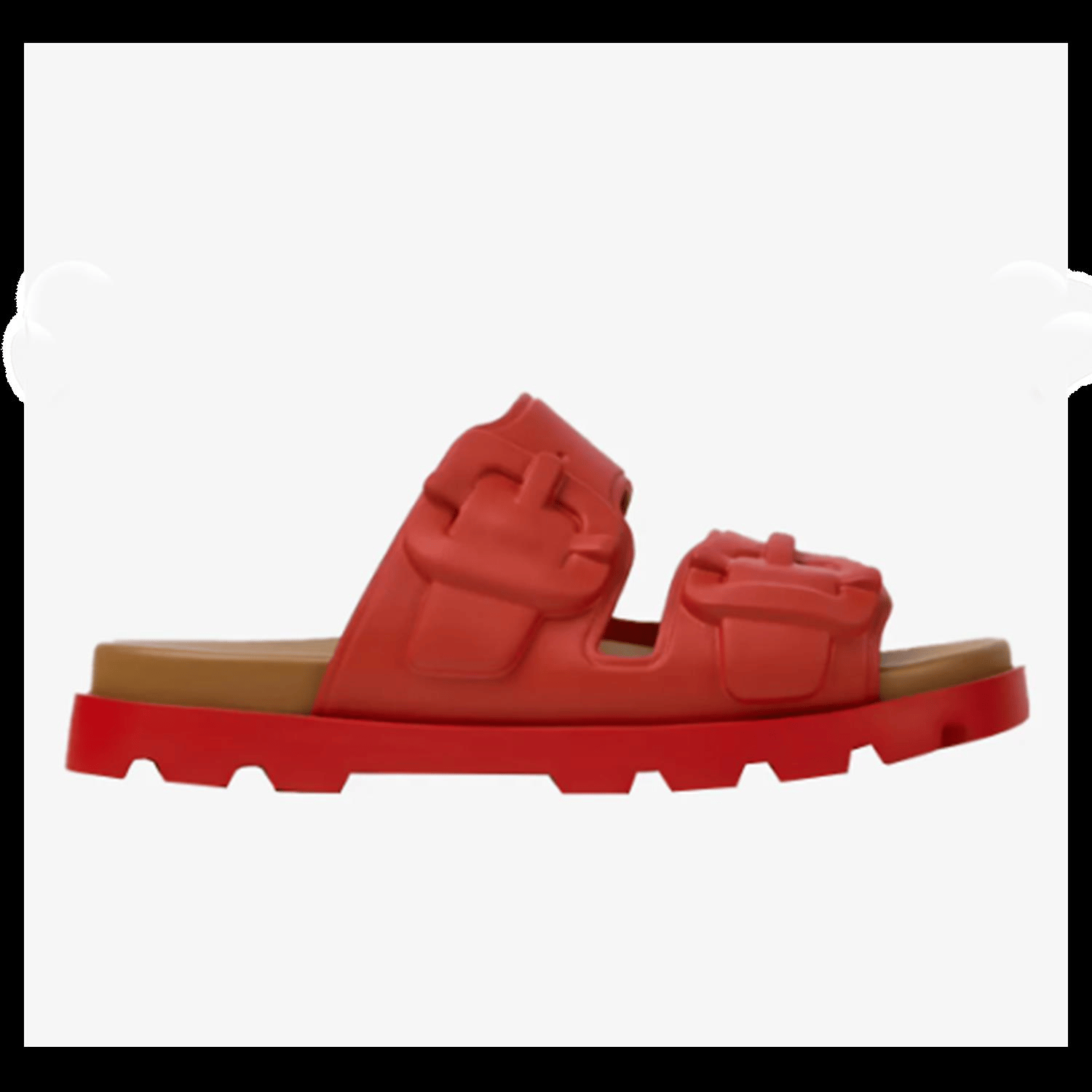 Camper Brutus Sandal Parlak Kırmızı Erkek Sandalet CMPK101046-003 CMP.022