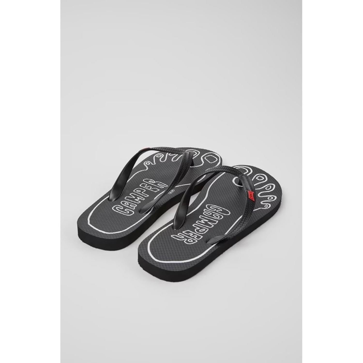Camper Flip Flop Siyah Unisex Parmak Arası Terlik CMPK500024-001 CMP.001