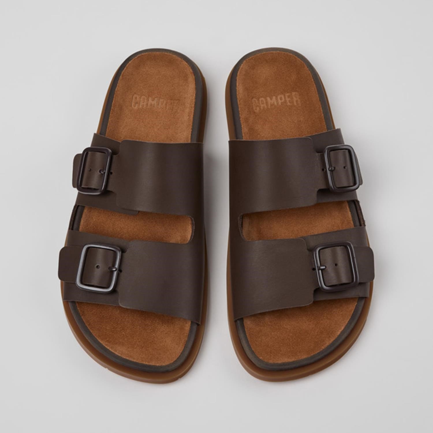 Camper Lluc Sandal Kahverengi Erkek Sandalet CMPK101091-002 CMP.020