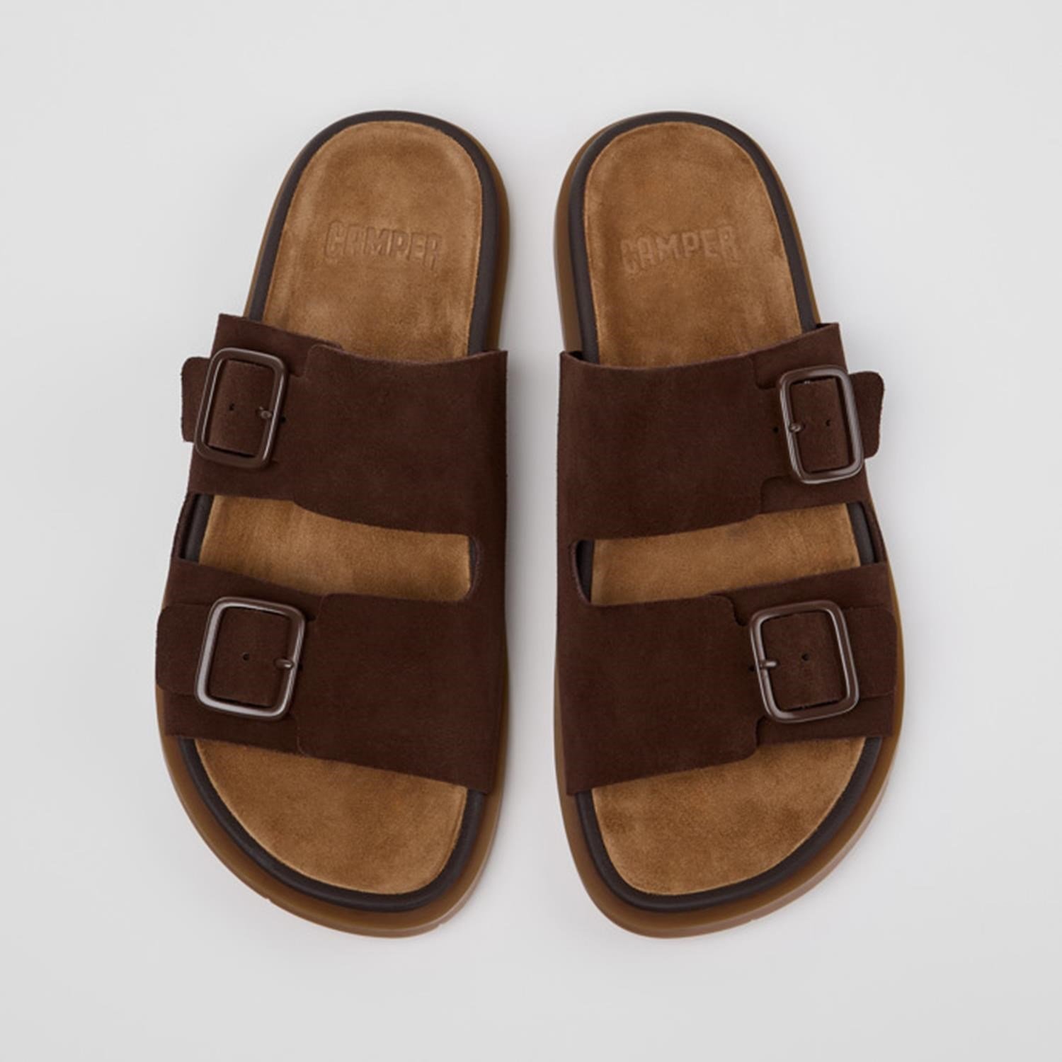 Camper Lluc Sandal Kahverengi Erkek Sandalet CMPK101091-005 CMP.020