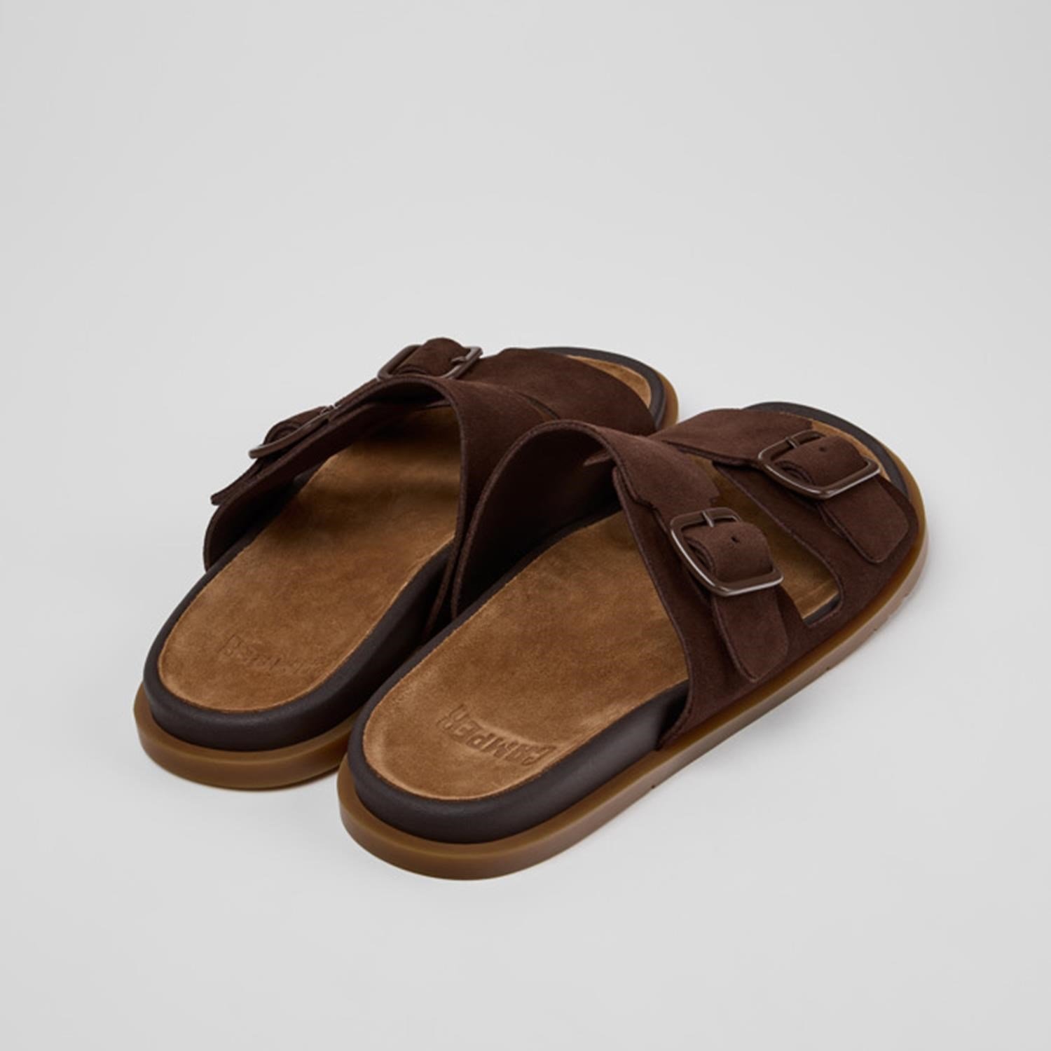 Camper Lluc Sandal Kahverengi Erkek Sandalet CMPK101091-005 CMP.020