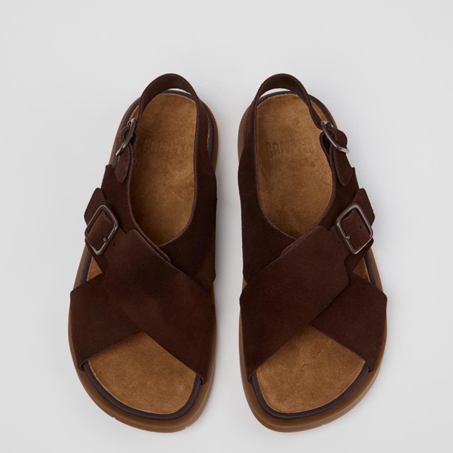 Camper Lluc Sandal Kahverengi Kadın Sandalet CMPK201880-001 CMP.020