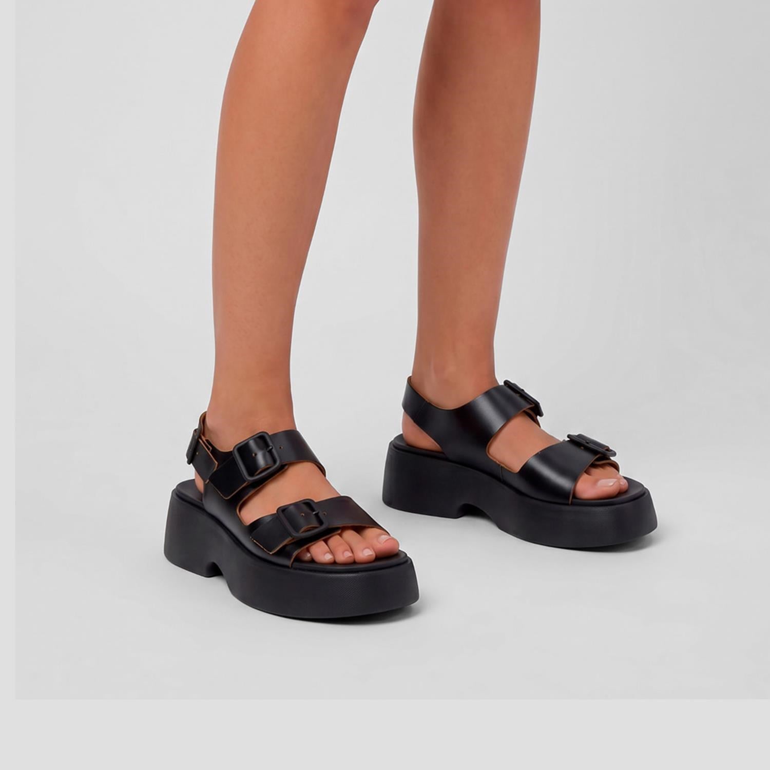Camper Tasha Siyah Kadın Sandalet CMPK201712-001 CMP.001