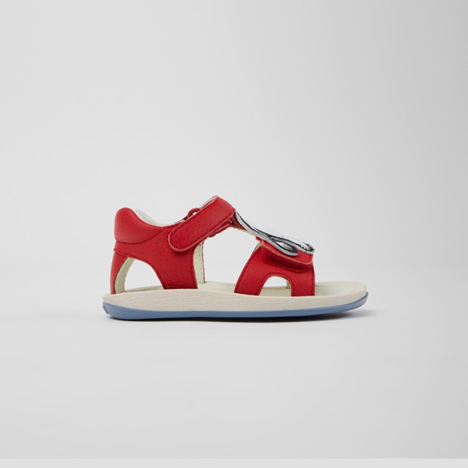 Camper TWS FW by Moomin Kırmızı Yeni Doğan Sandalet CMPK800698-001 CMP.028