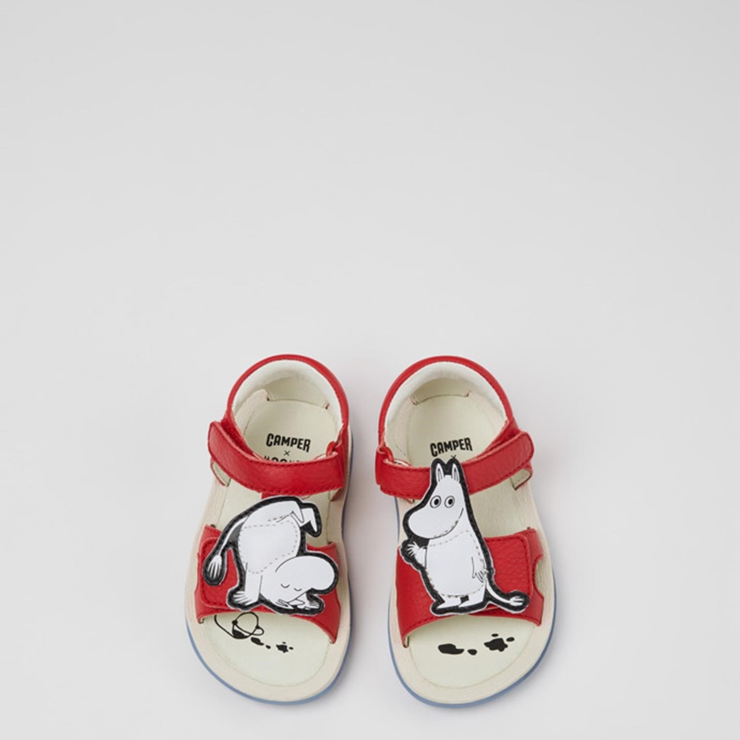 Camper TWS FW by Moomin Kırmızı Yeni Doğan Sandalet CMPK800698-001 CMP.028