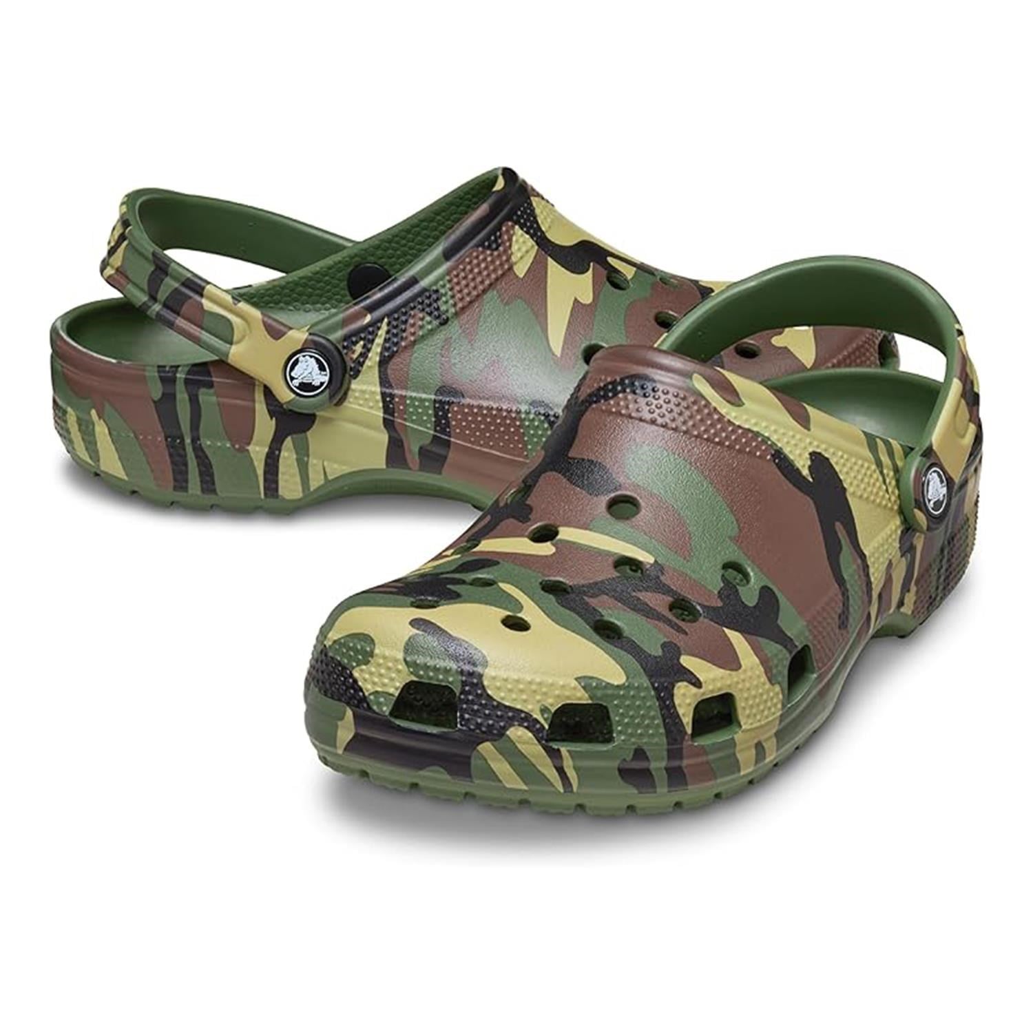 Crocs Classic Camouflage Clog Unisex Terlik CR211936 CRC.3TC