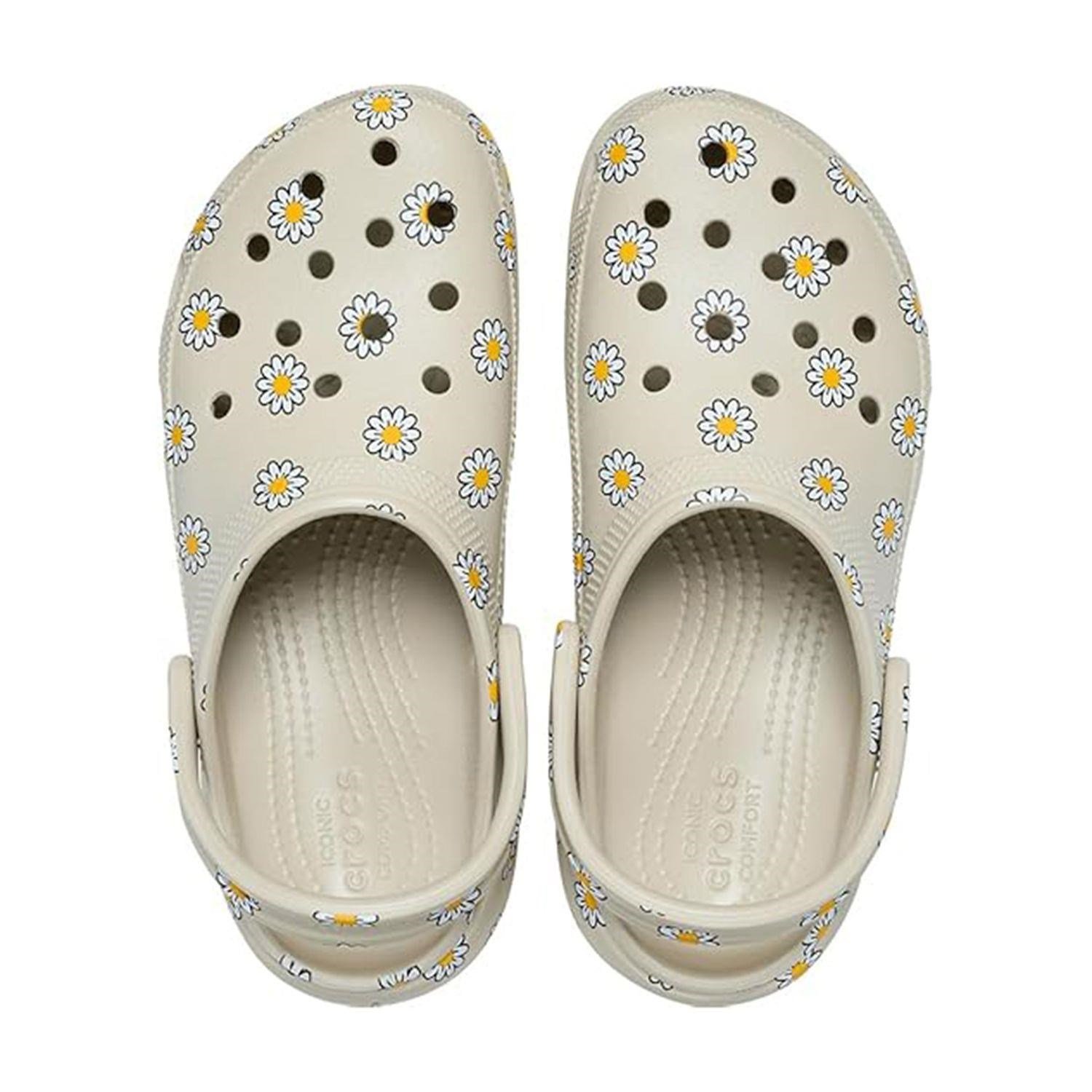 Crocs Classic Platform Floral Clog Kadın Terlik CR212668 CRC.1WY