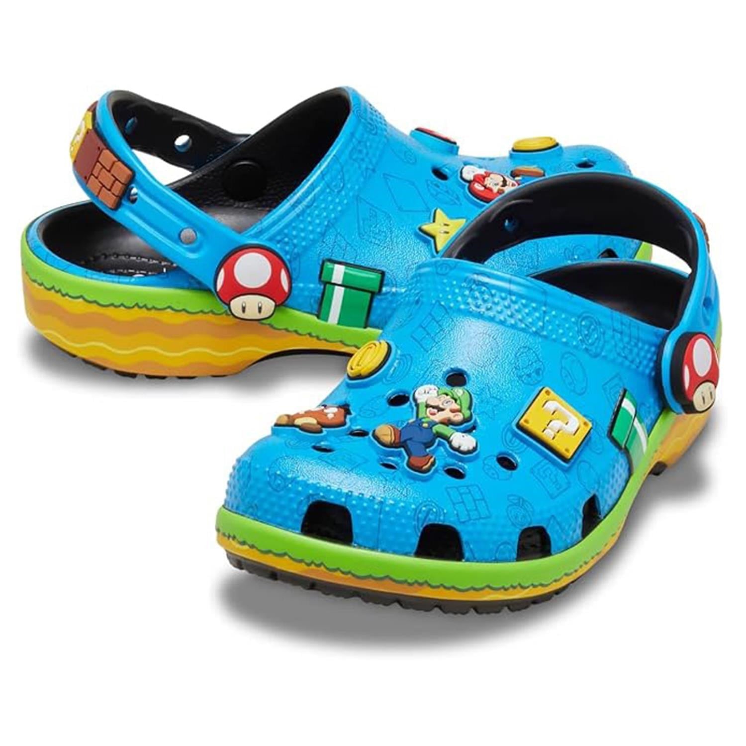Crocs Super Mario Core Cls Clg T Çocuk Terlik CR212140 CRC.90H