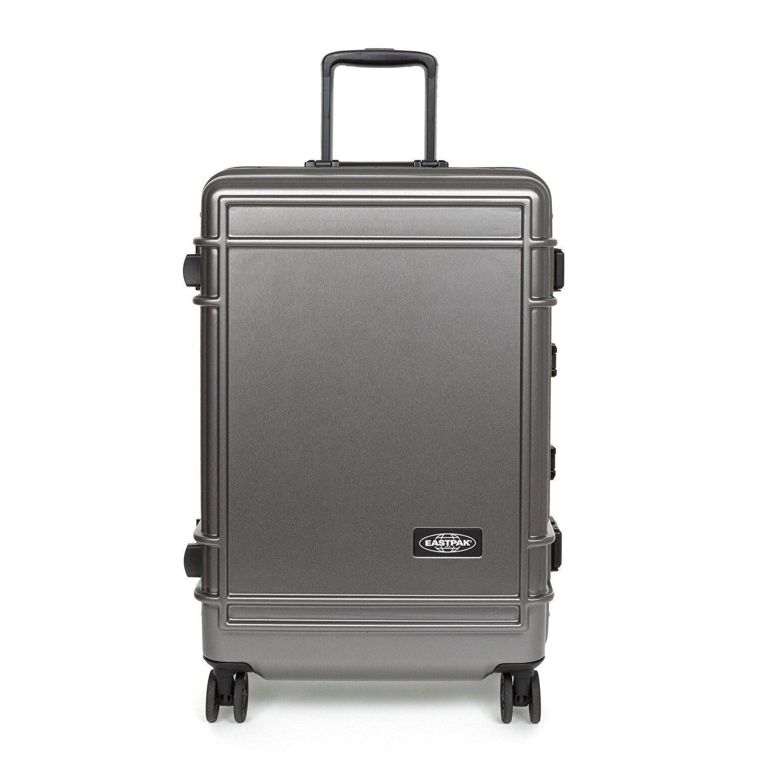 Eastpak RESIST'R CASE M BRUSHED METAL Tekerlekli Bavul EK0A5BJF4S11