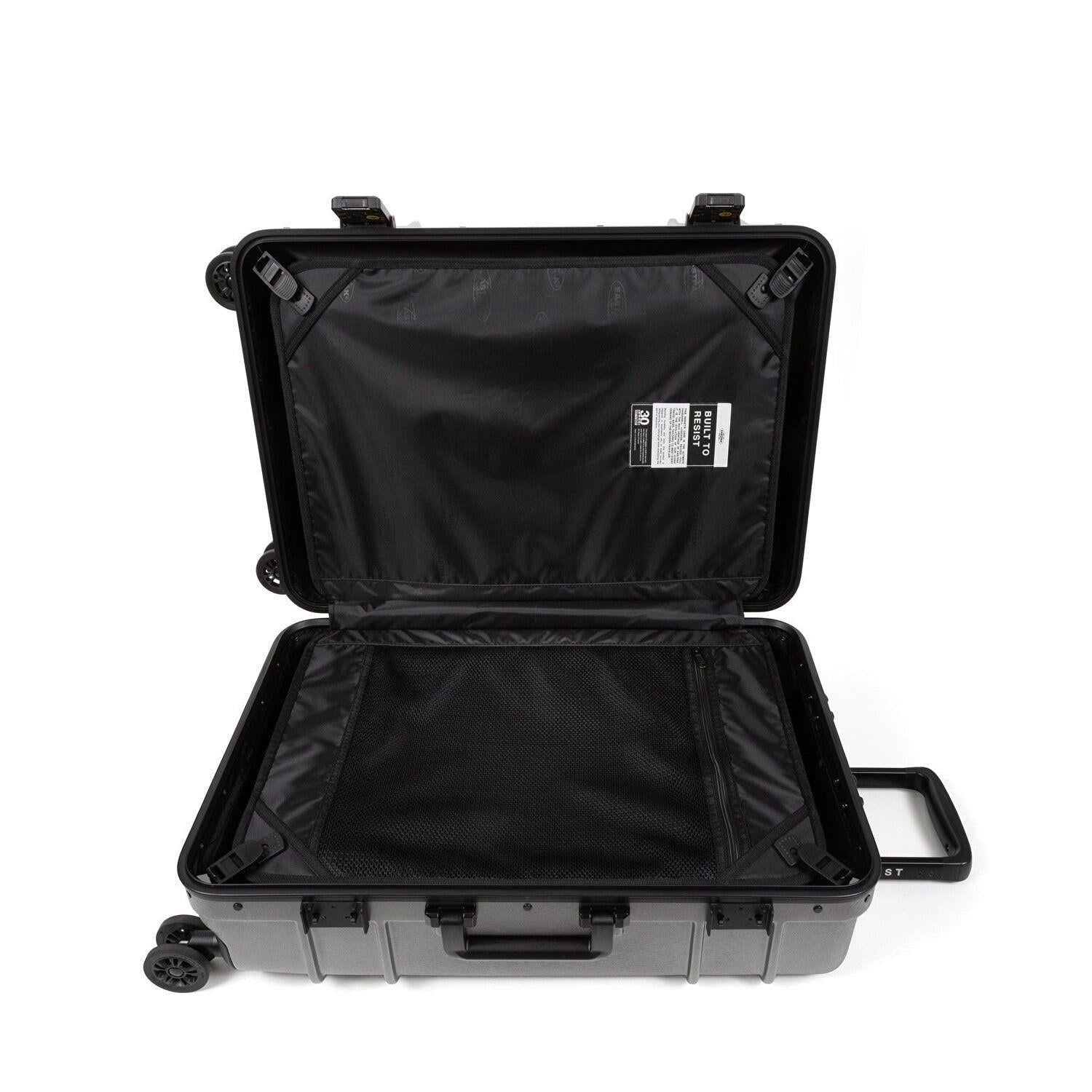 Eastpak RESIST'R CASE M BRUSHED METAL Tekerlekli Bavul EK0A5BJF4S11