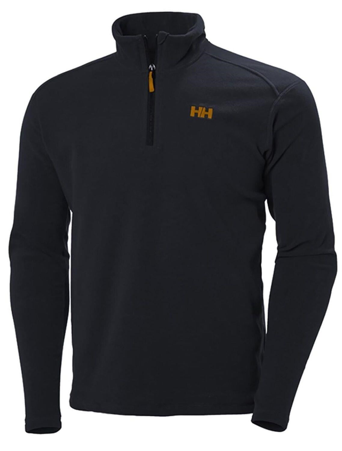 Helly Hansen HH MOUNT Yarım Fermuar Polar Graphite Mavi Stripe HH12001