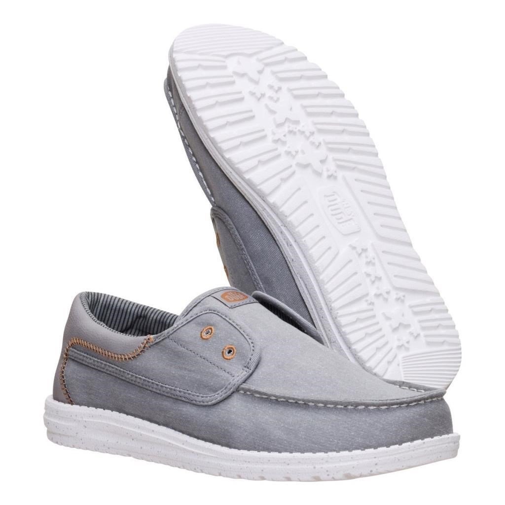 Hey Dude Wally Cru Stretch Canvas Erkek Ayakkabısı HYD.45141-HYD.1XE