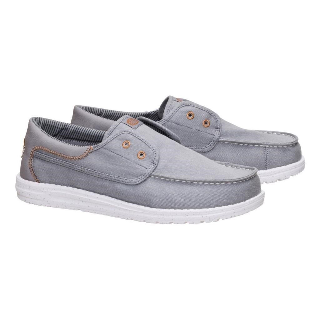 Hey Dude Wally Cru Stretch Canvas Erkek Ayakkabısı HYD.45141-HYD.1XE