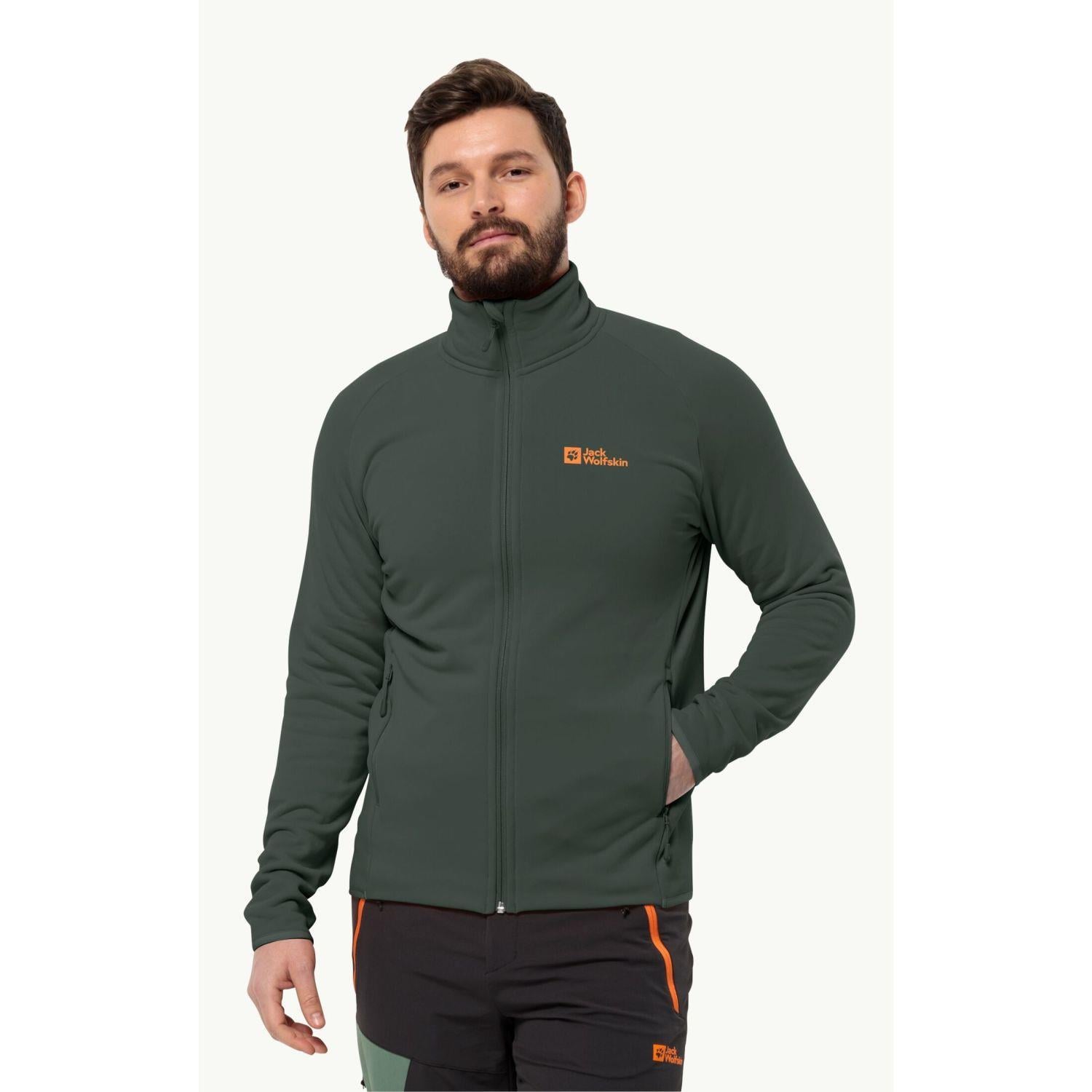 Jack Wolfskın BAISELBERG FZ M Erkek Polar Ceket JCK1711381-4161