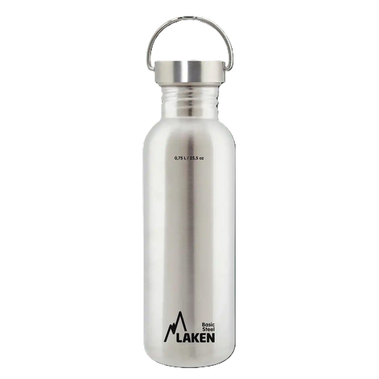 Laken 18/8 Çelik Basic Tek Cidar Şişe 0,75L Çelik LKBSH75
