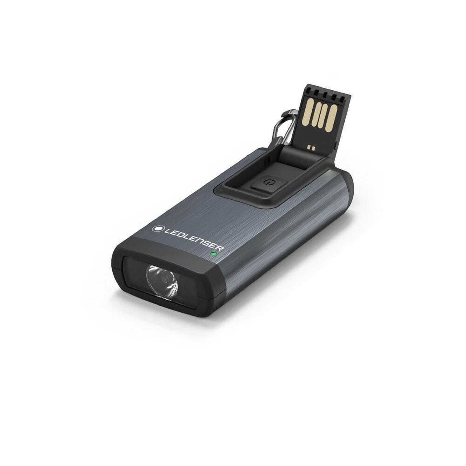 Led Lenser K6R GRAY Şarjlı Mini Anahtarlık El Feneri LED502577