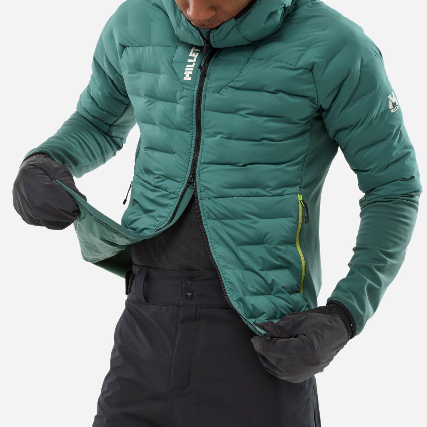 Millet Erkek WHITE HYB H Erkek Polar Ceket Tam Fermuar MIV10568 N4238