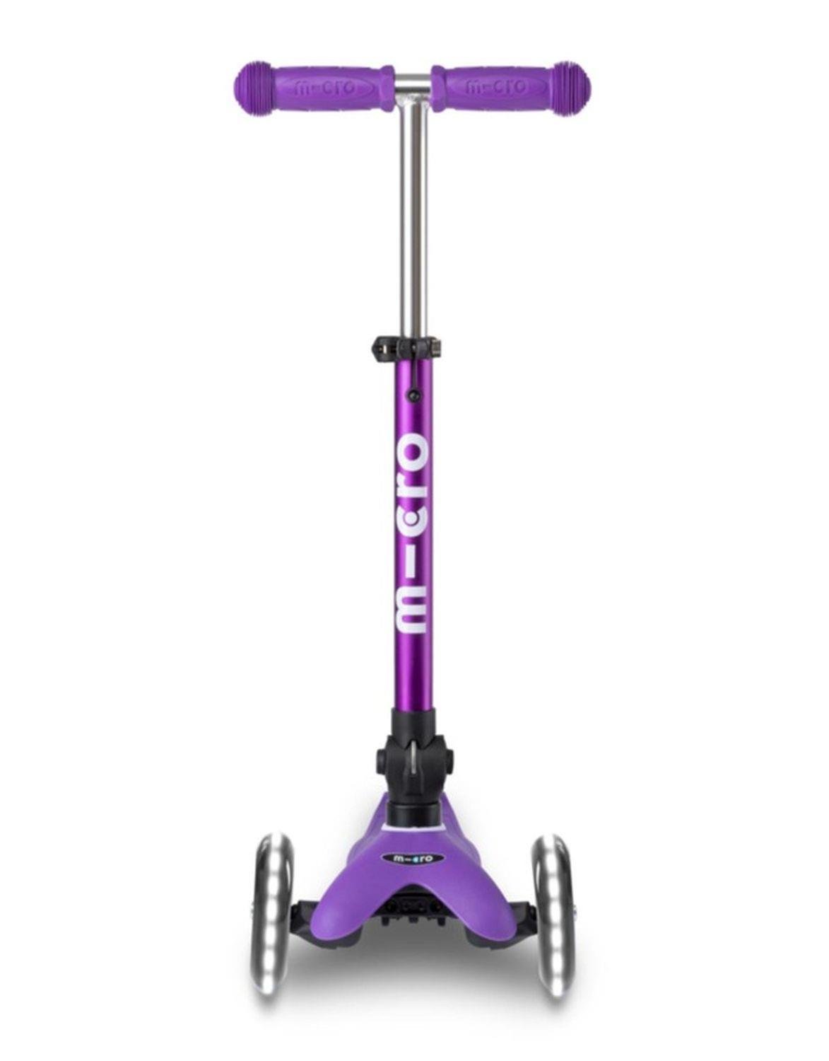 Mini Micro  DELUXE FOLDABLE LED PURPLE Çocuk Scooter MCR.MMD199