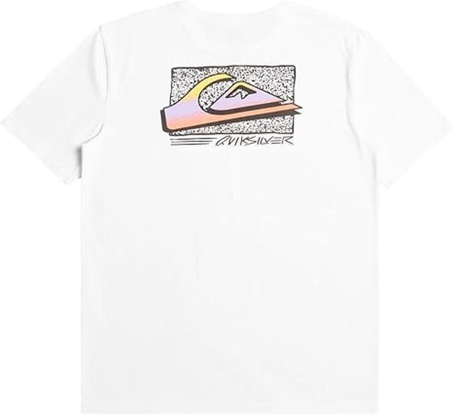Quiksilver RETROFADE M TEES Erkek T-Shirt EQYZT07231-WBB0