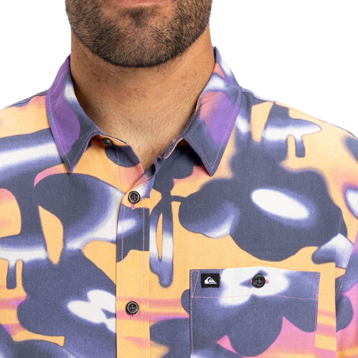 Quiksilver SAFE PARADISE SS Erkek Gömlek EQYWT04607-QK.QK.PHP7