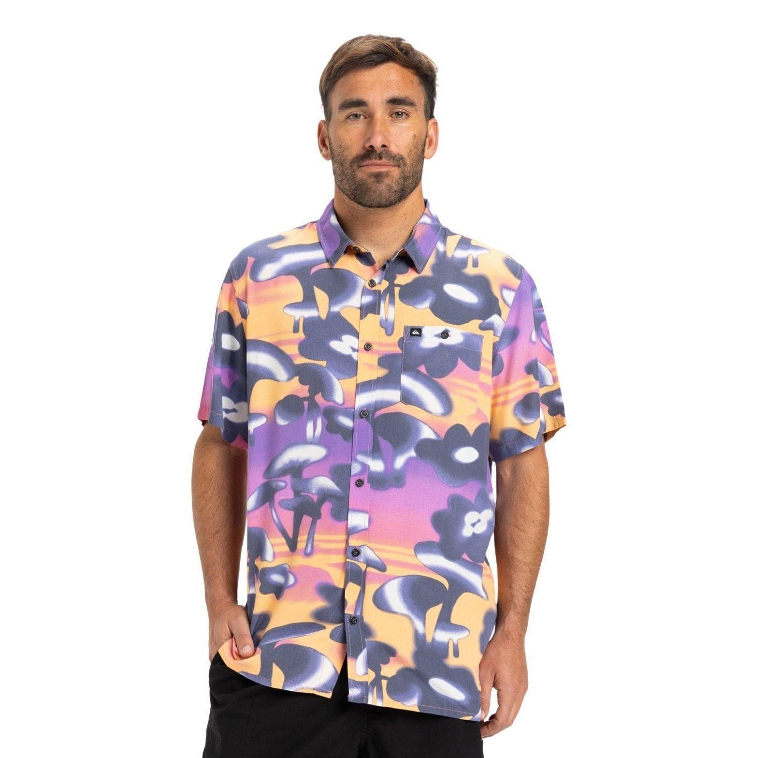 Quiksilver SAFE PARADISE SS Erkek Gömlek EQYWT04607-QK.QK.PHP7