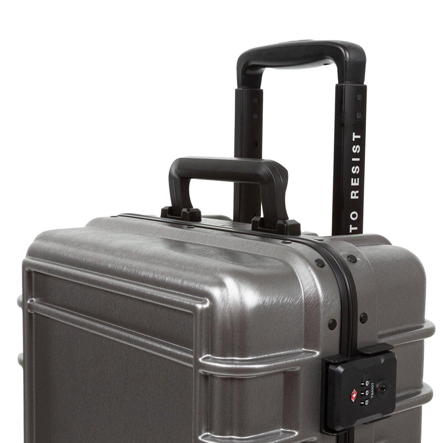 RESIST'R CASE S BRUSHED METAL Tekerlekli Bavul EK0A5BJE4S11
