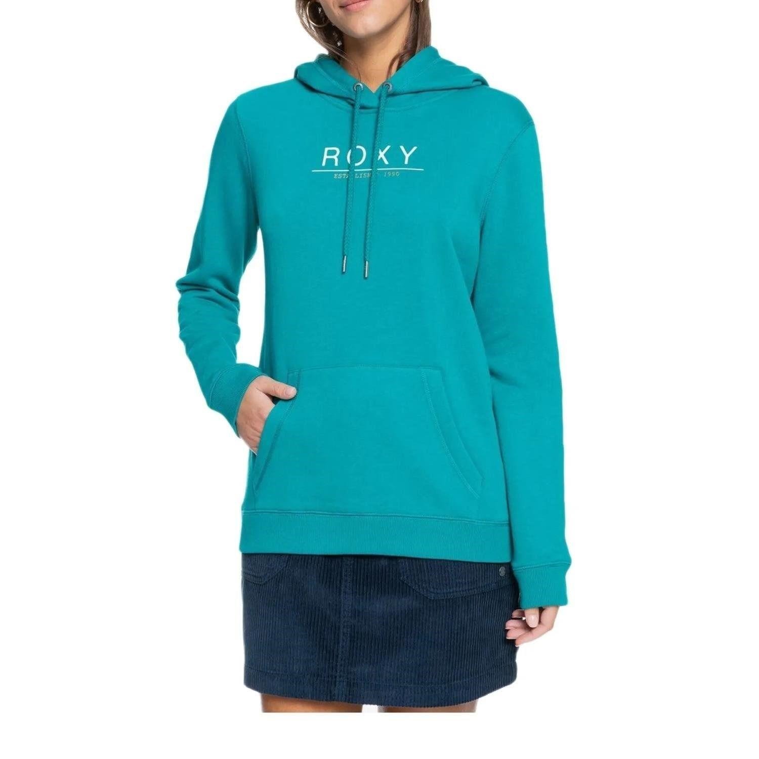 Roxy DAY BREAKS HOODIE BRUSHED Turkuaz Kadın Sweatshırt ERJFT04483