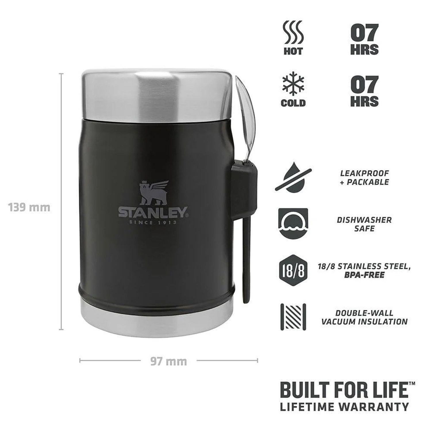 Stanley 1627719-STAN 14OZ CLASSIC VACFJ M.BLACK AS10-09382-005