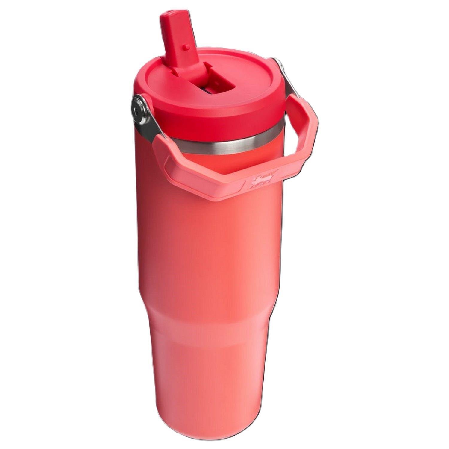 Stanley The IceFlow™ Flip Straw 2.0 Tumbler 0.89L / 30oz Hot Coral Termos AS1012043076