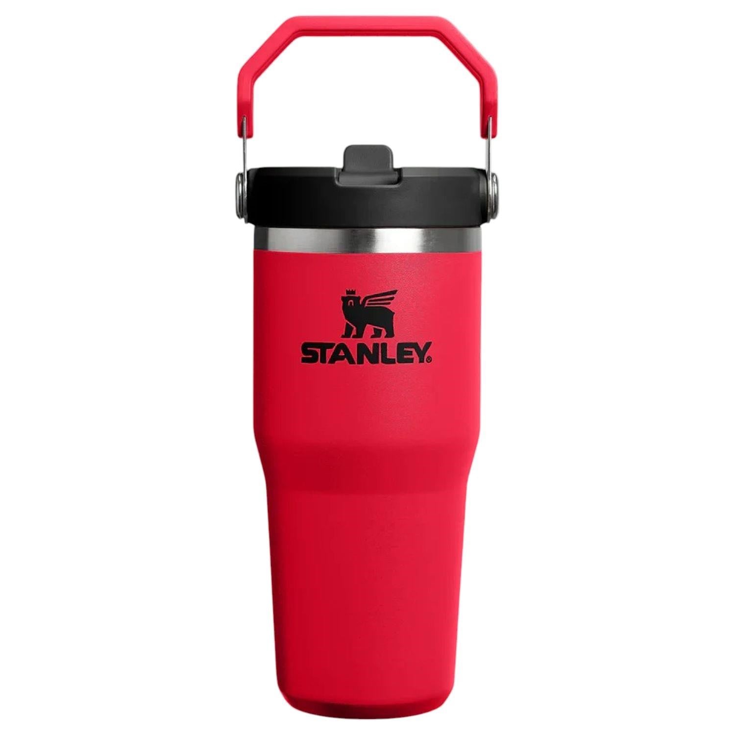 Stanley The IceFlow™ Flip Straw 2.0 Tumbler 0.41L / 14oz Chili Black Termos AS10120450121