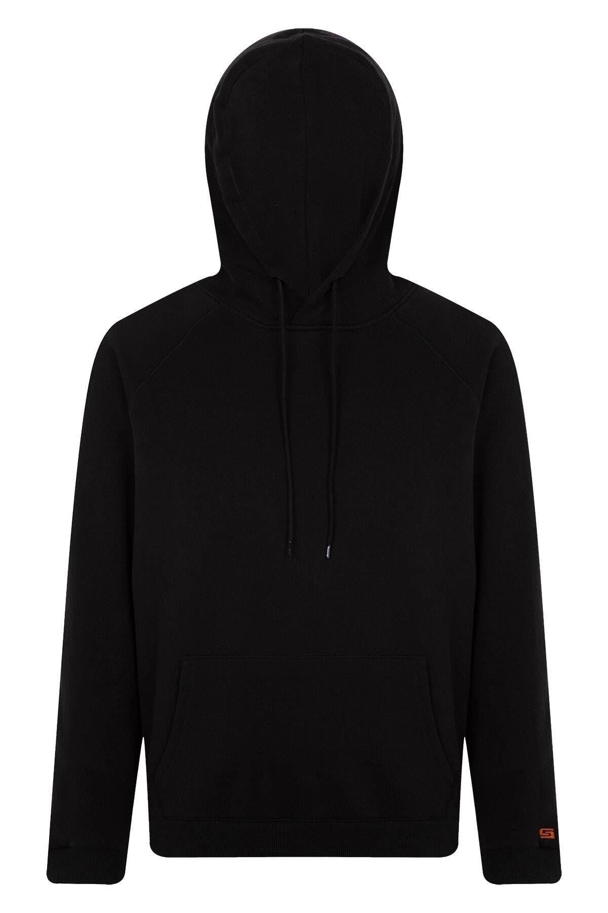 Superfly Kapüşonlu Erkek Basic Sweatshirt SPF101232316902