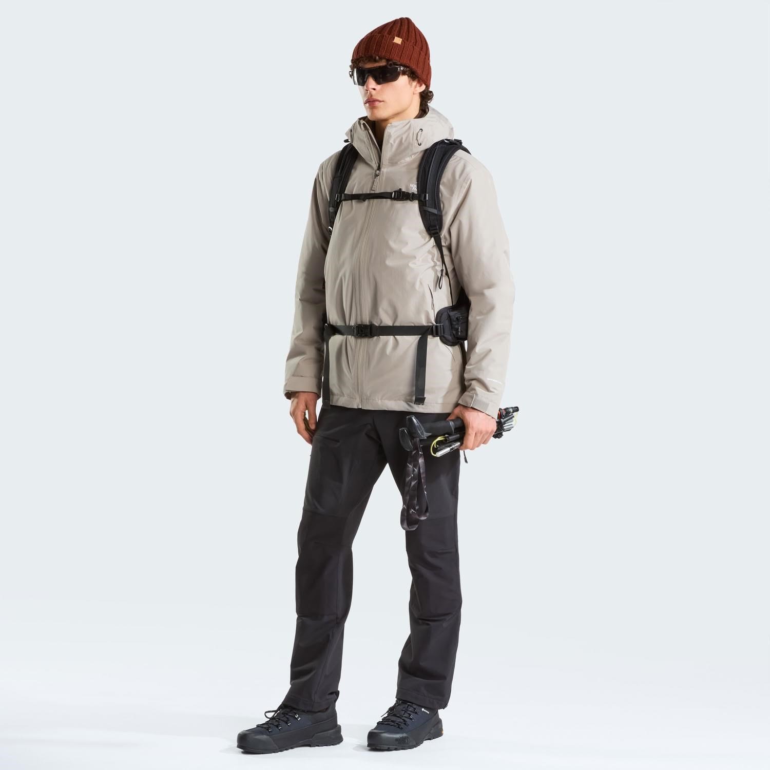 The North Face Erkek Carto Mono Triclimate 3'ü 1 Arada Kapüşonlu Mont NF0A8D1S2MB1