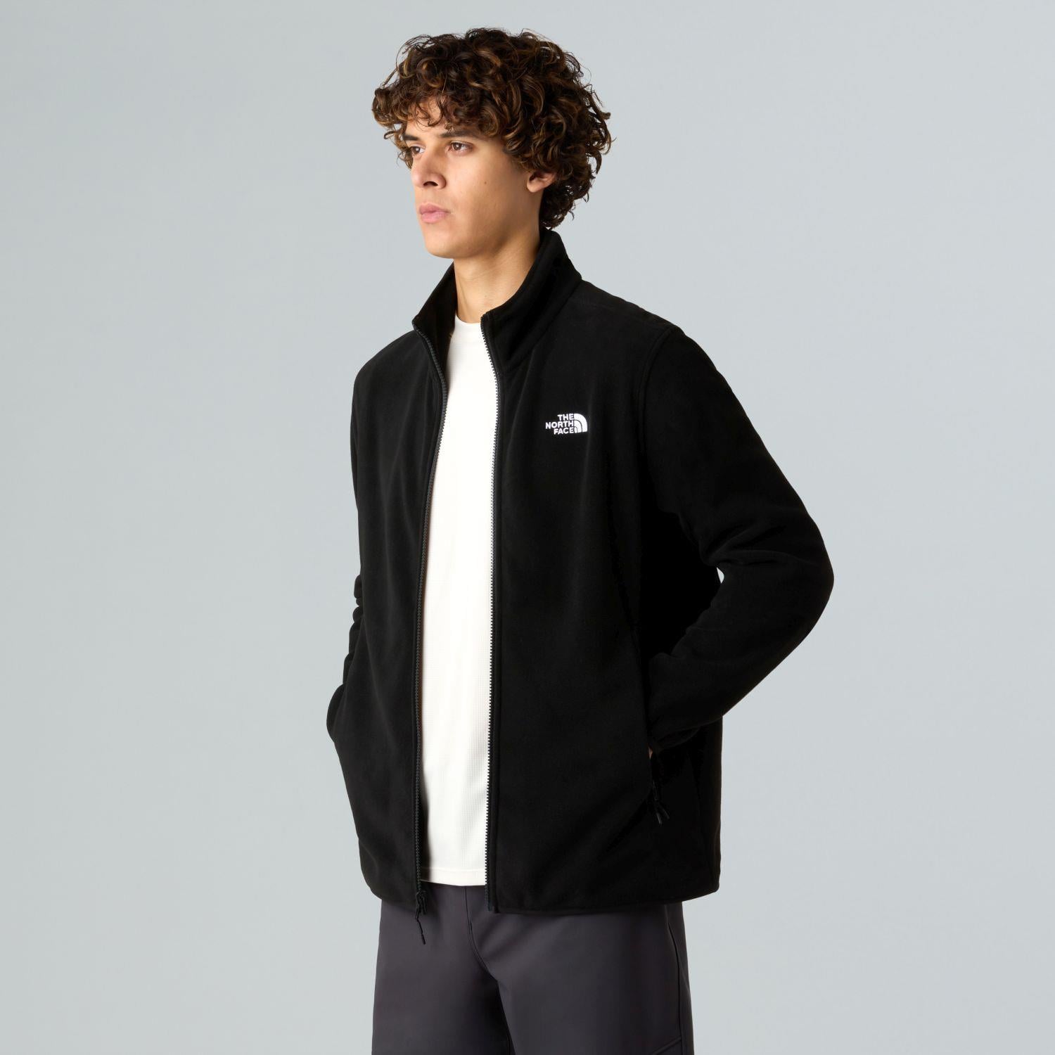 The North Face Erkek Glacier Tam Boy Fermuarlı Polar Nf0A8D0Rjk31
