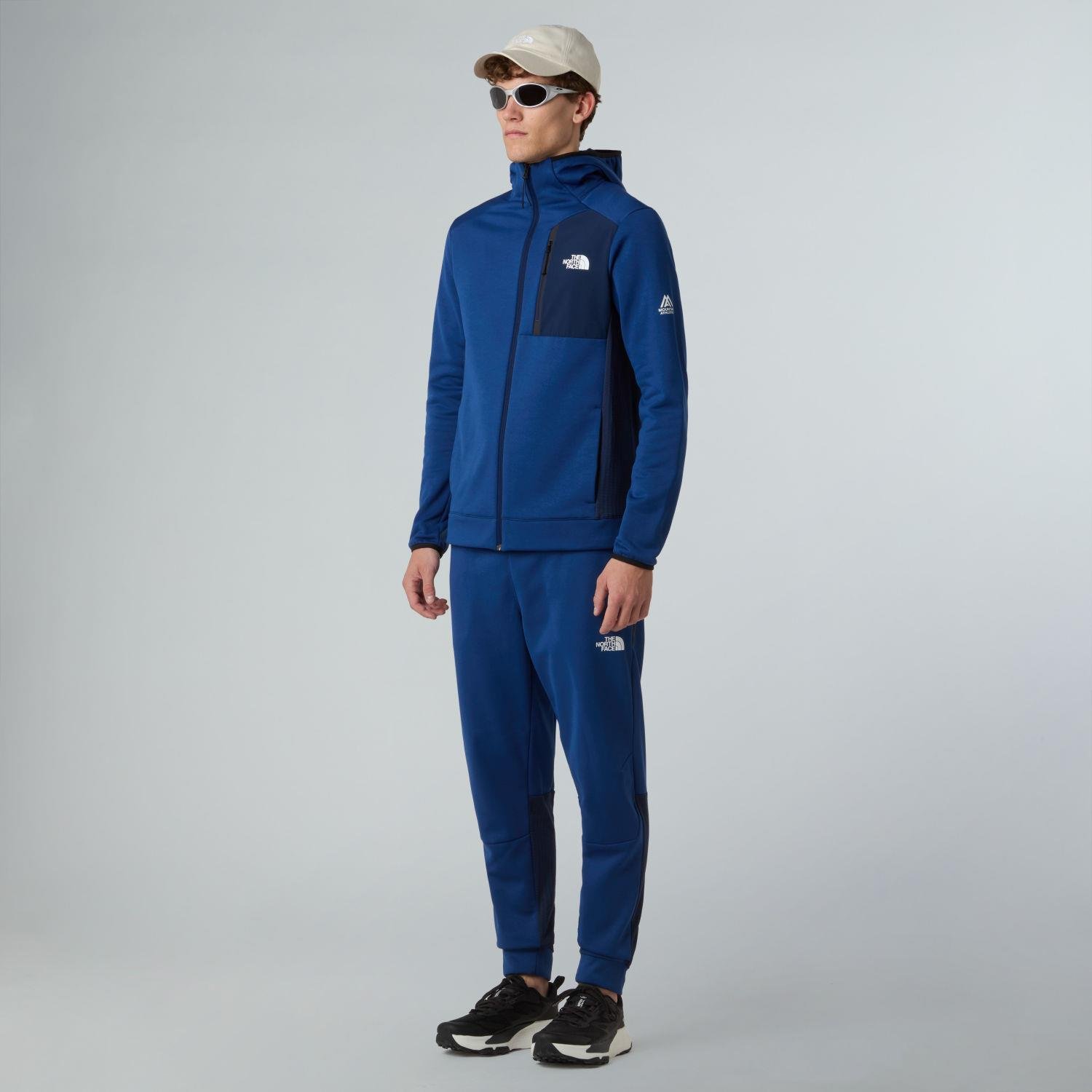 The North Face Erkek Mountain Athletics Tam Fermuarlı Kapüşonlu Polar Ceket Nf0A8Dy78Z41