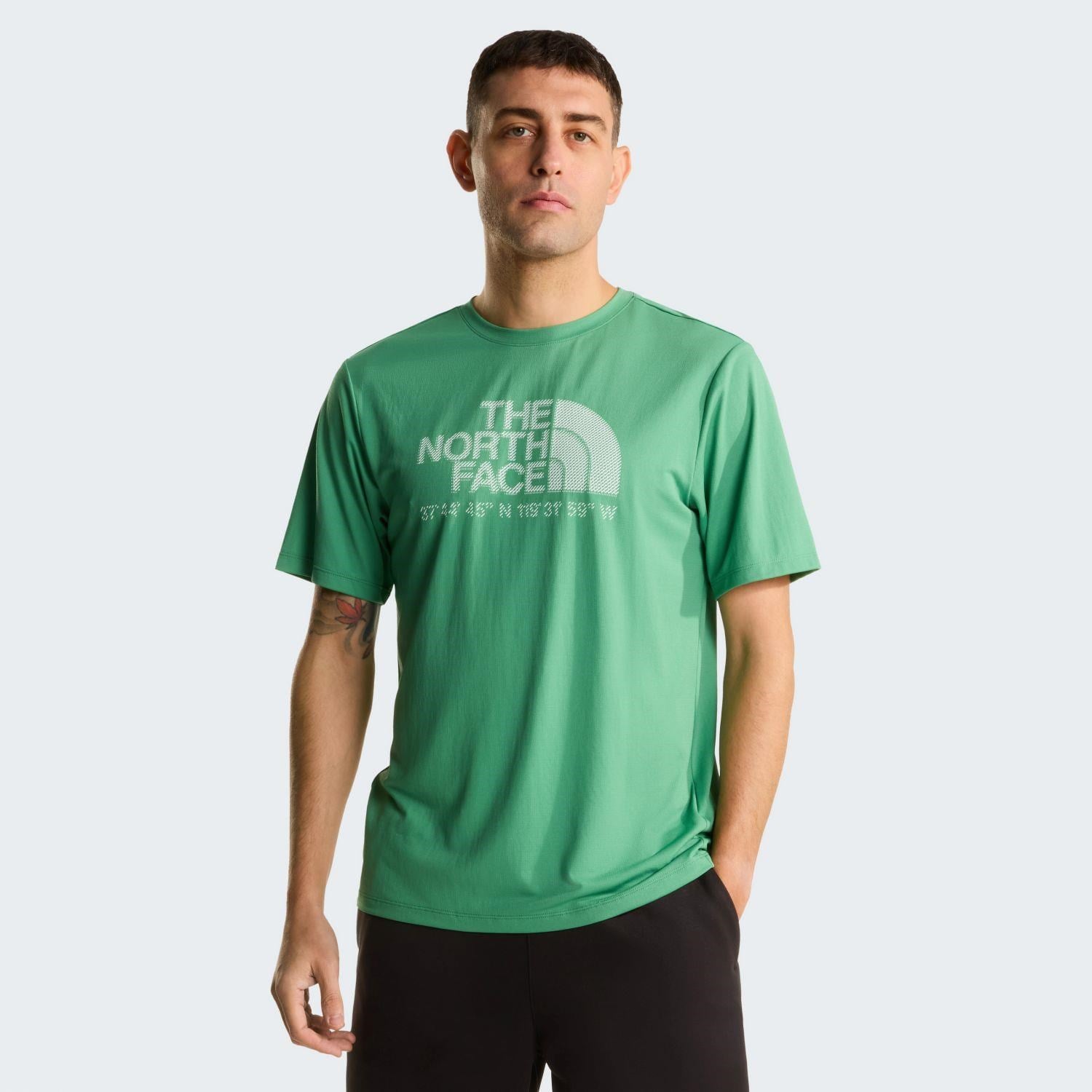 The North Face M 24/7 S/S TEE LOGO GRAPHIC REG Erkek Tişört NF0A8BEJG571