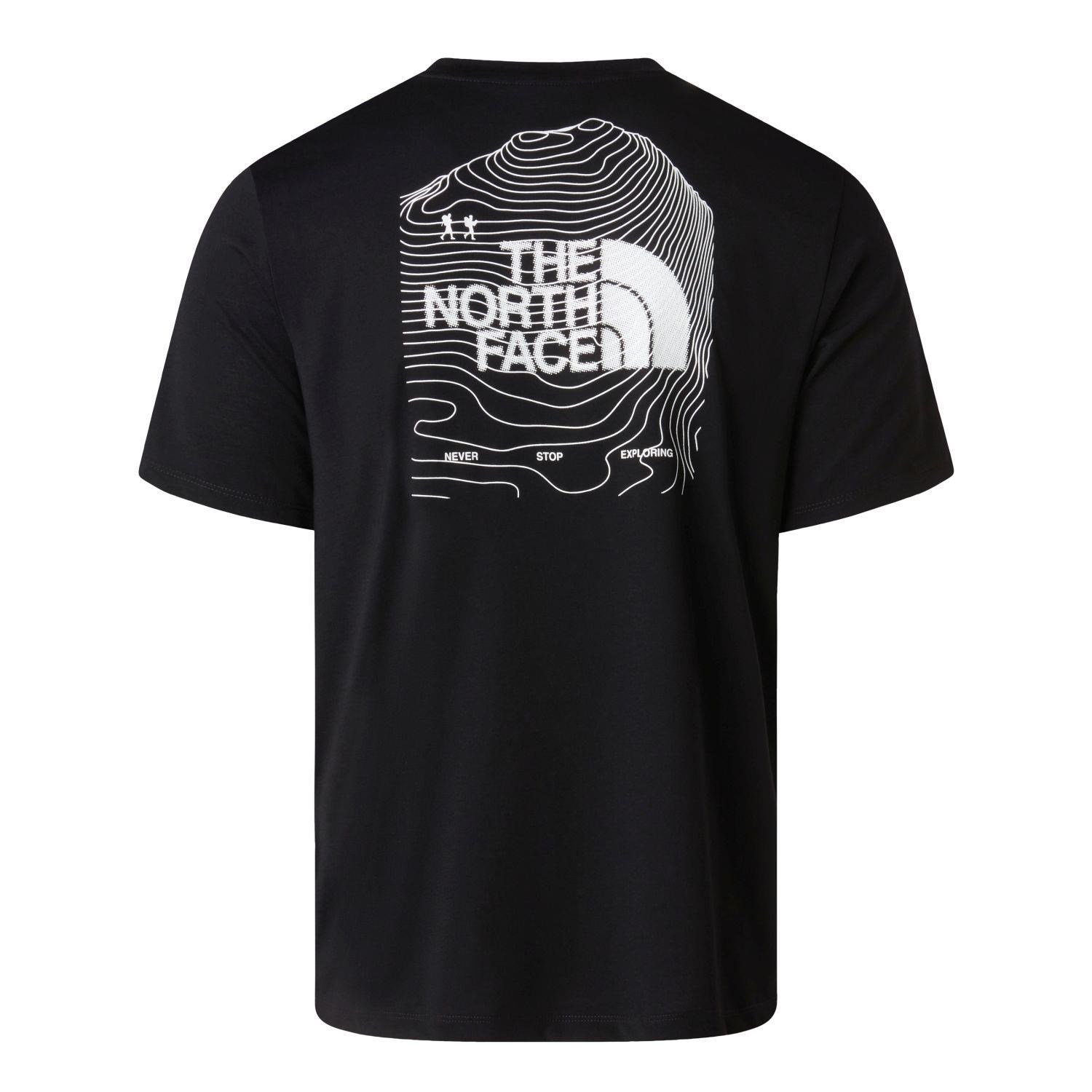 The North Face M BITMAP LOGO SHORT SLEEVES TEE-GRAPHIC Erkek Tişört NF0A8FTVJK31