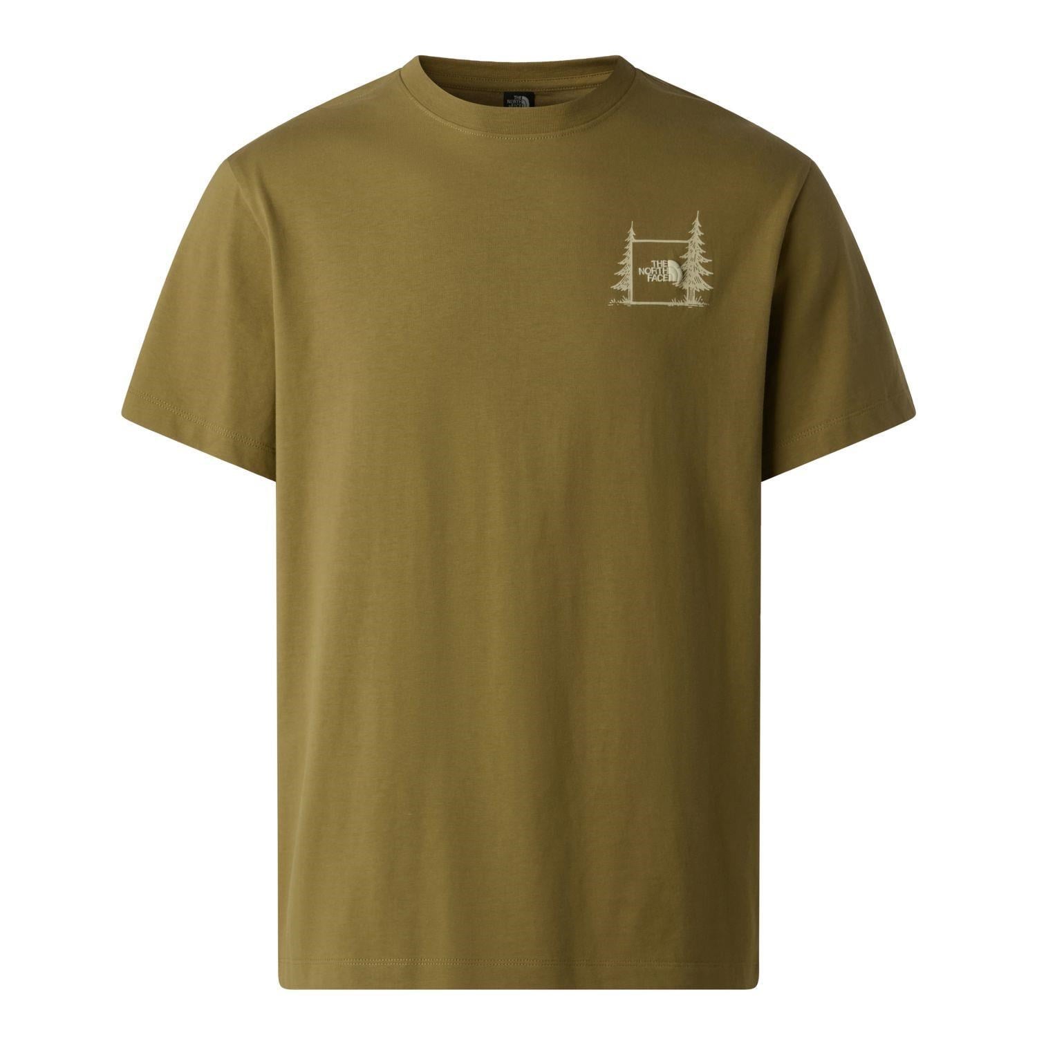 The North Face M CAMPING RELAXED SHORT SLEEVE TEE-GRAPH Erkek Tişört NF0A8GQM2EL1