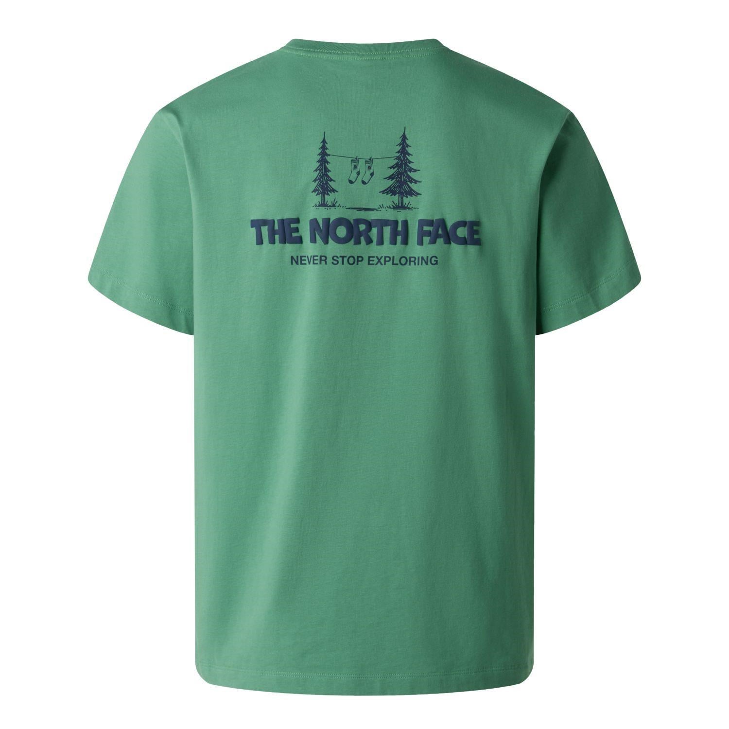 The North Face M CAMPING RELAXED SHORT SLEEVE TEE-GRAPH Erkek Tişört NF0A8GQMG571