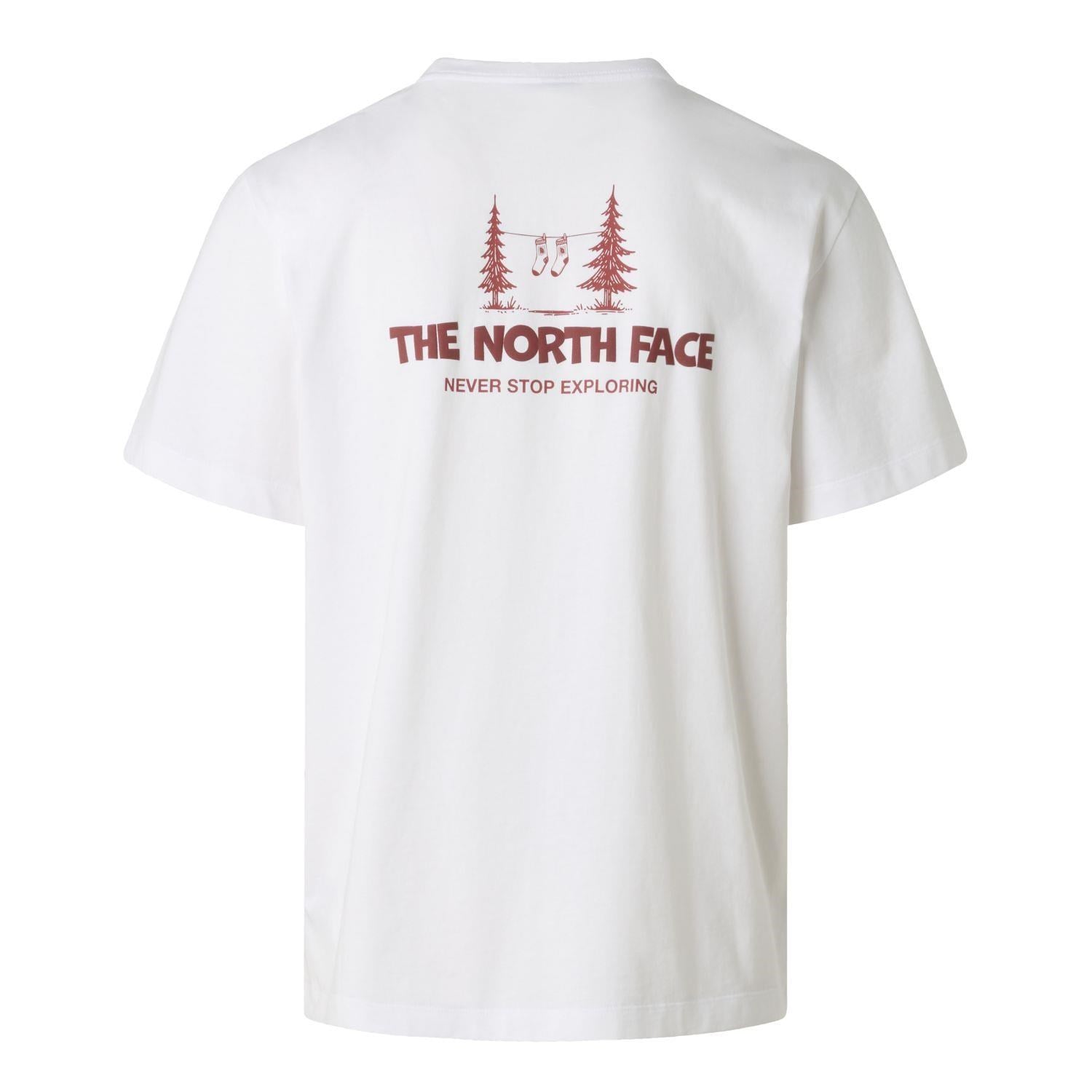 The North Face M CAMPING RELAXED SHORT SLEEVE TEE-GRAPH Erkek Tişört NF0A8GQMFN41