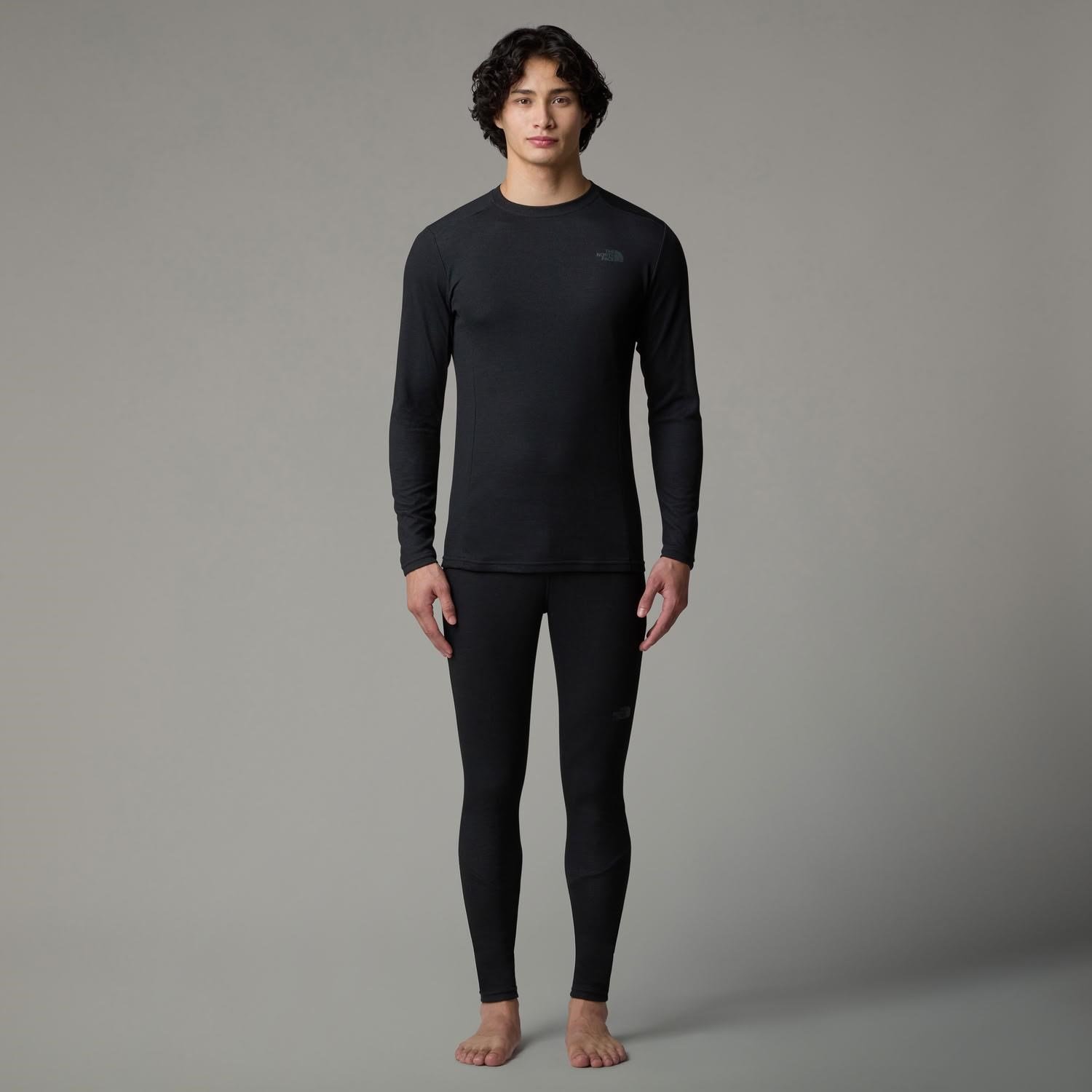 The North Face M EASY L/S CREW NECK Erkek Uzun Kollu Üst NF0A8BZZJK31