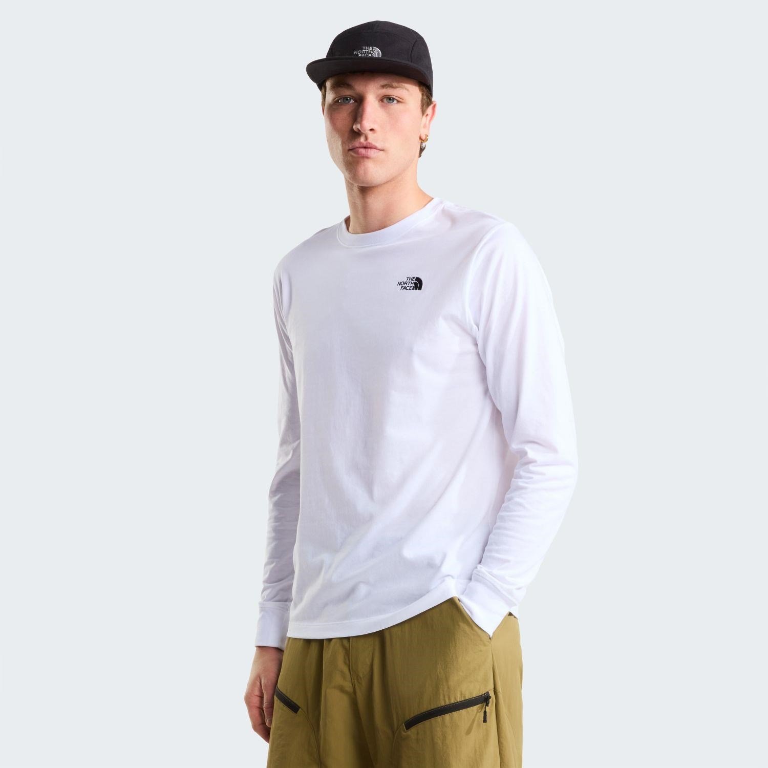 The North Face M EVOLUTION SIMPLE DOME REGULAR LONG SLE Erkek Tişört NF0A8EU3FN41