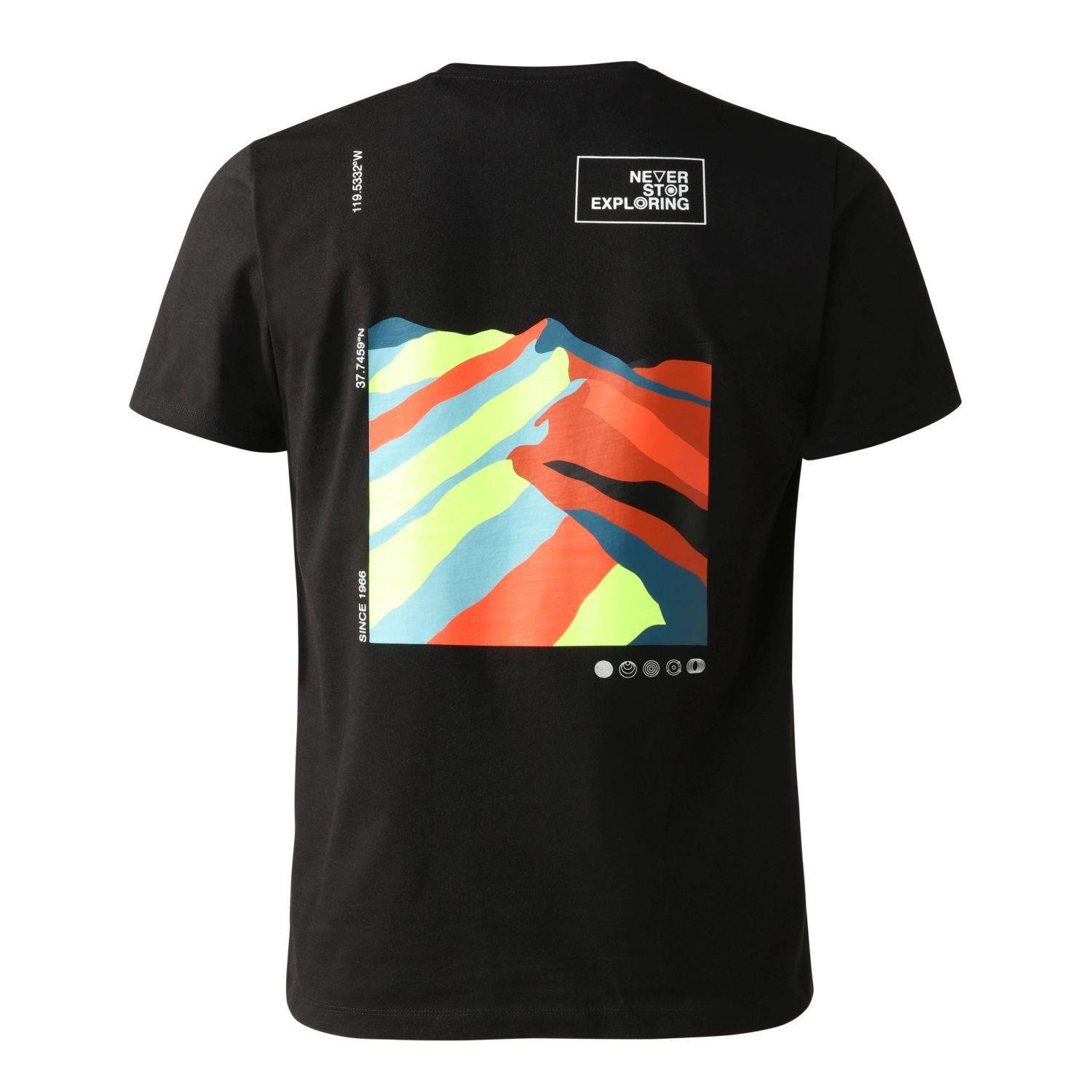 The North Face M FOUNDATION GRAPHIC - EU Erkek Tişört  NF0A55EFUV11