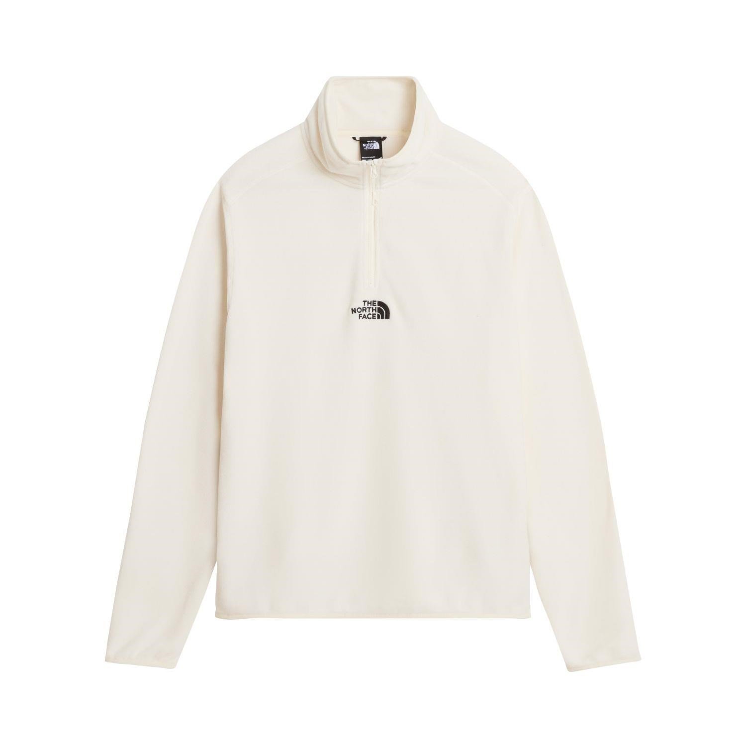 The North Face M GLACIER 1/4 ZIP - EMBROIDERED LOGO Erkek Sweatshirt NF0A8HRWQLI1