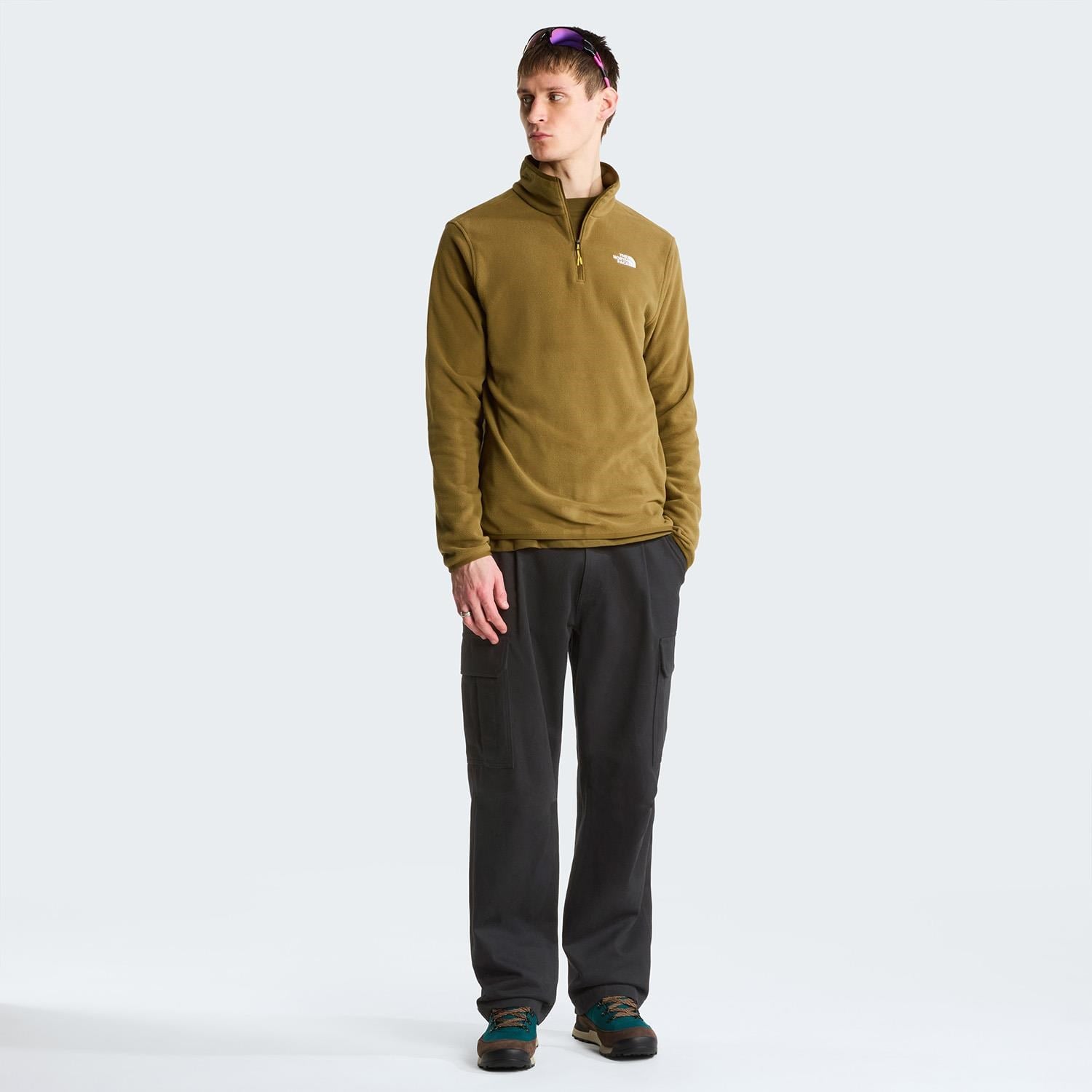 The North Face M GLACIER FLEECE 1/4 ZIP JACKET Erkek Sweatshirt NF0A8D0Q2EK1
