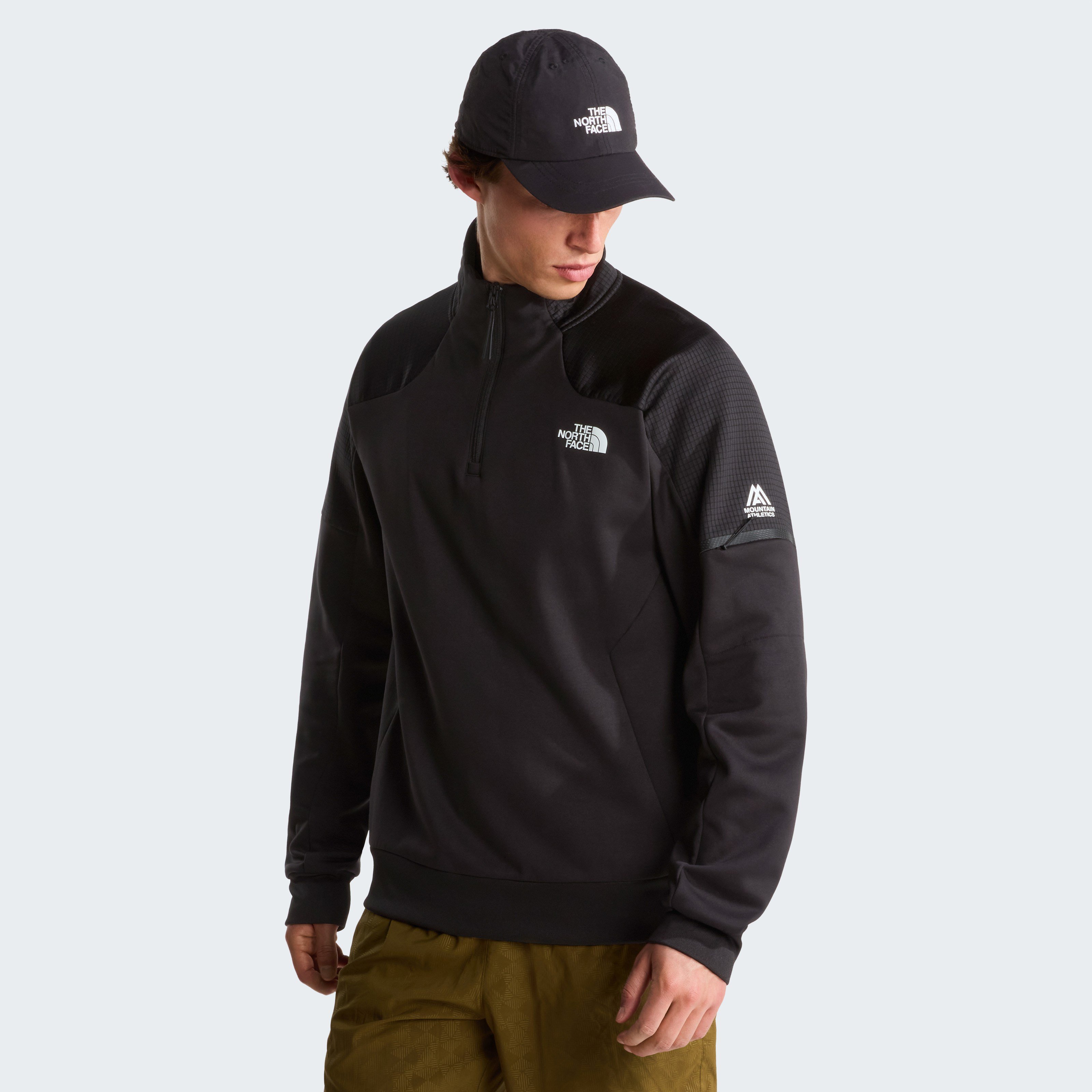 The North Face M MOUNTAIN ATHLETICS 1/4 ZIP FLEECE 2.0 Erkek Sweatshirt NF0A8J82JK31