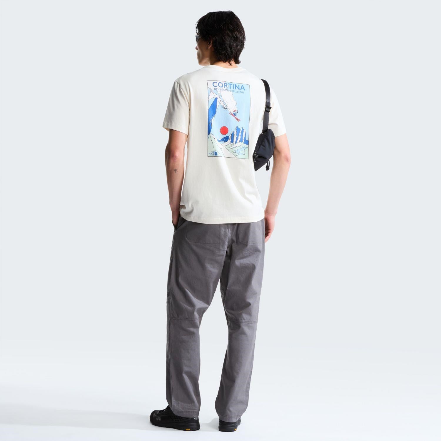 The North Face M MOUNTAIN CELEBRATION REGULAR SHORT SLE Erkek Tişört NF0A8G9ZQLI1