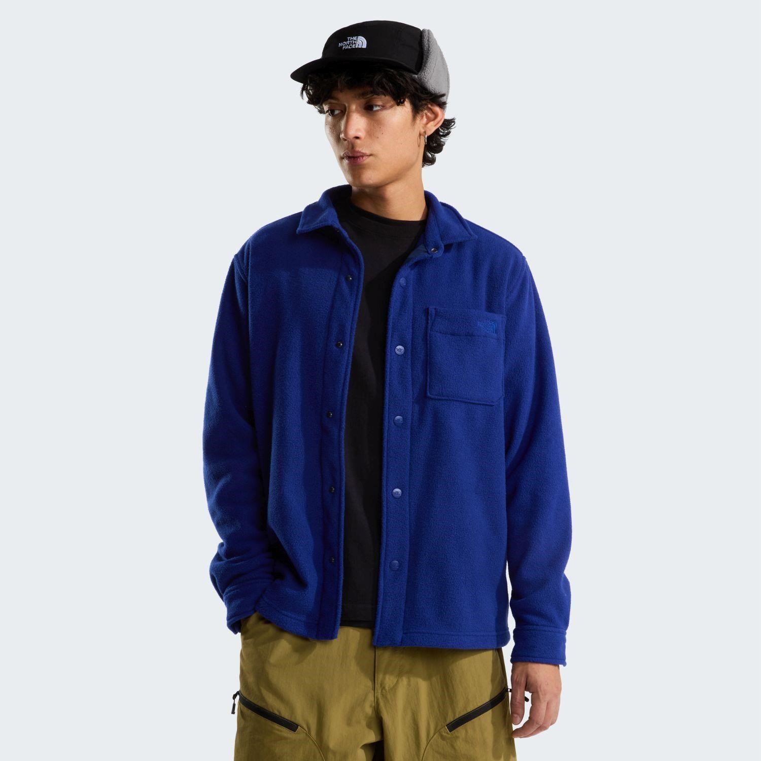The North Face M OPEN RANGE FLEECE LONG SLEEVE SHIRT Erkek Ceket NF0A8JK3NLV1