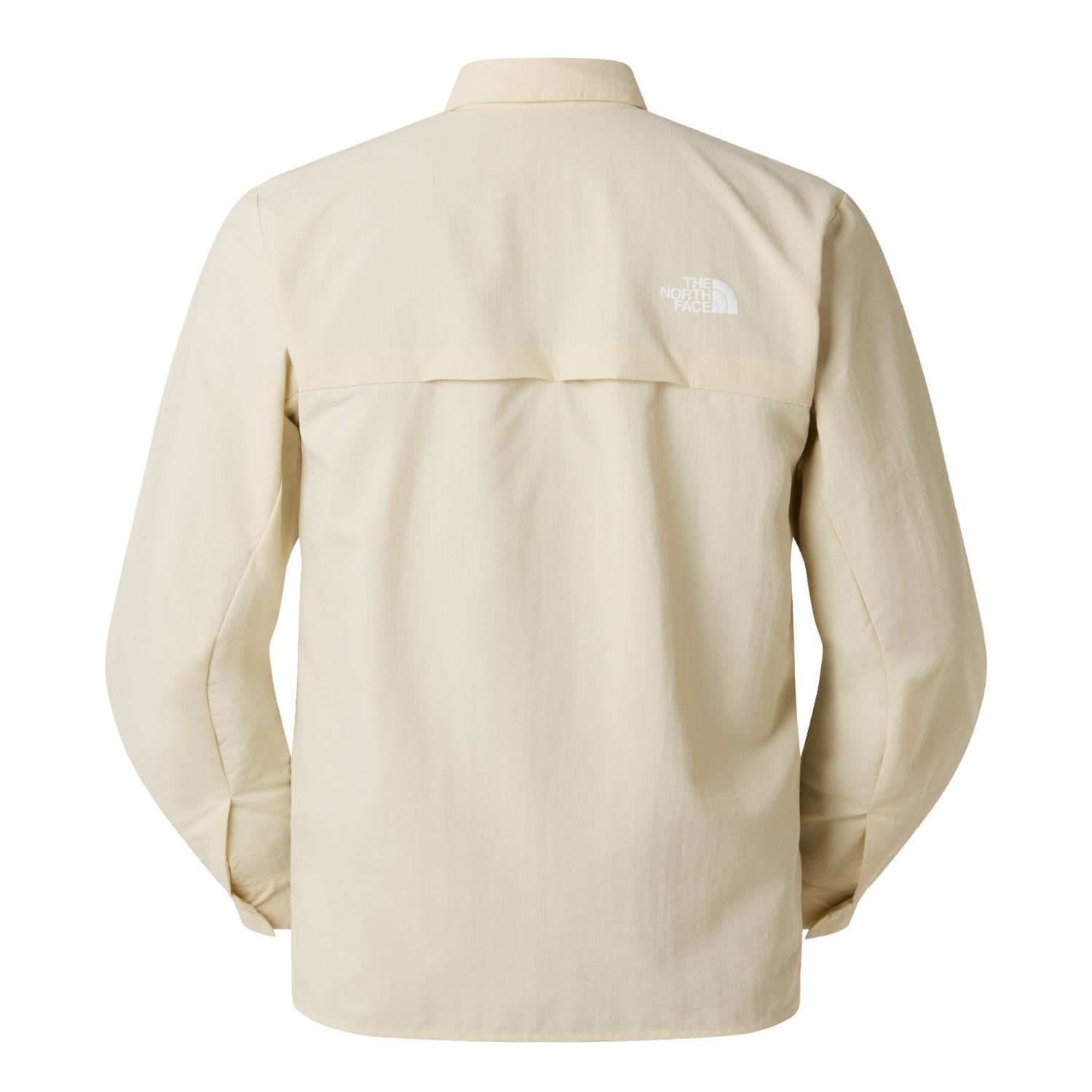 The North Face M PACKABLE LONG SLEEVE SHIRT Erkek Tişört NF0A8FTRDOM1